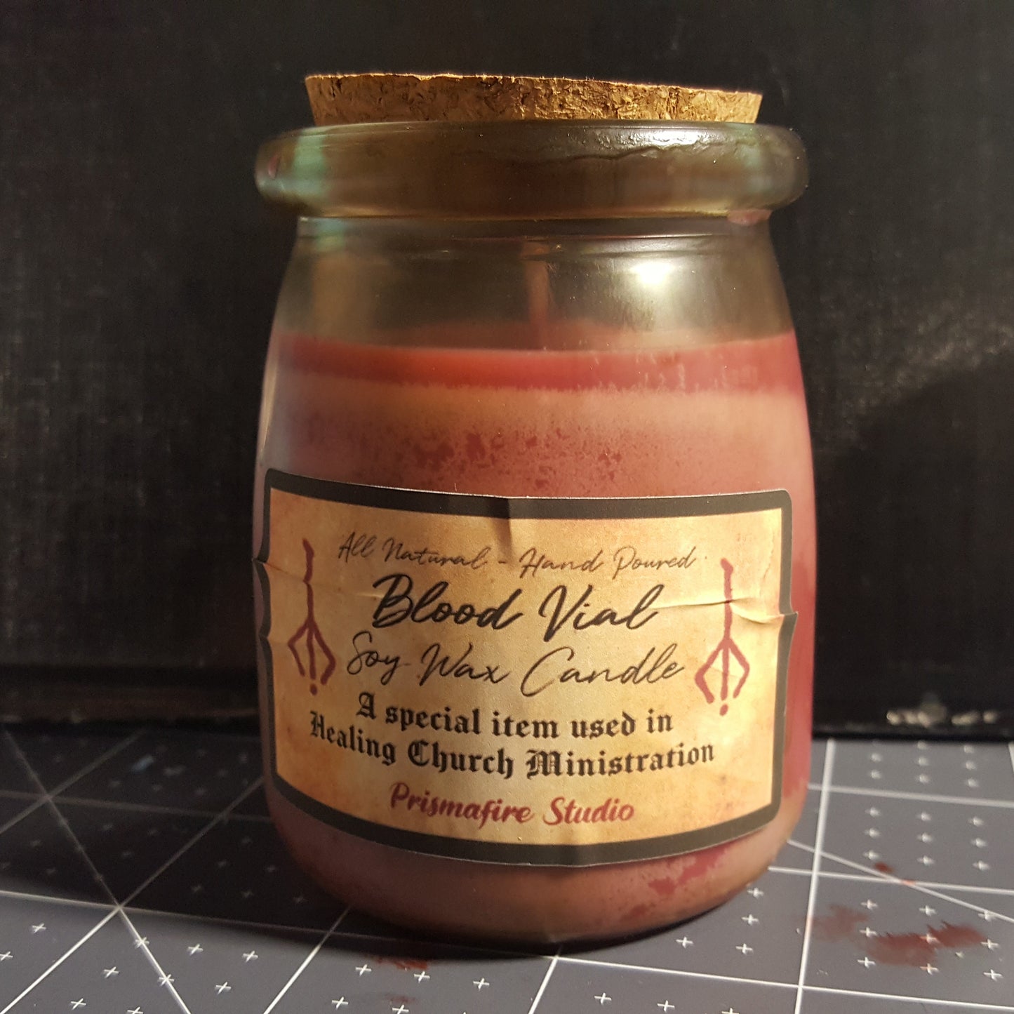 Bloodborne Blood Vial Handpoured Scented Soy Wax Candles
