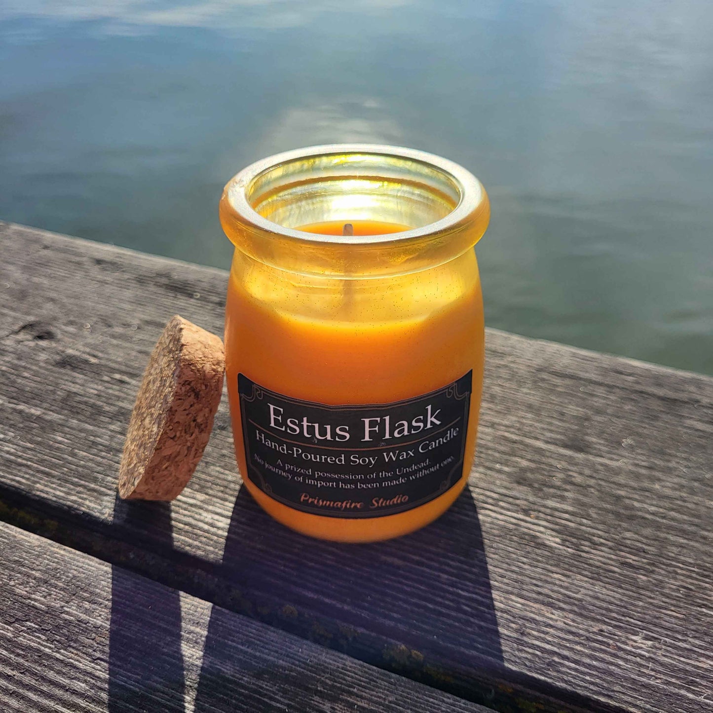 Dark Souls Estus Flask Handpoured Scented Soy Wax Candles