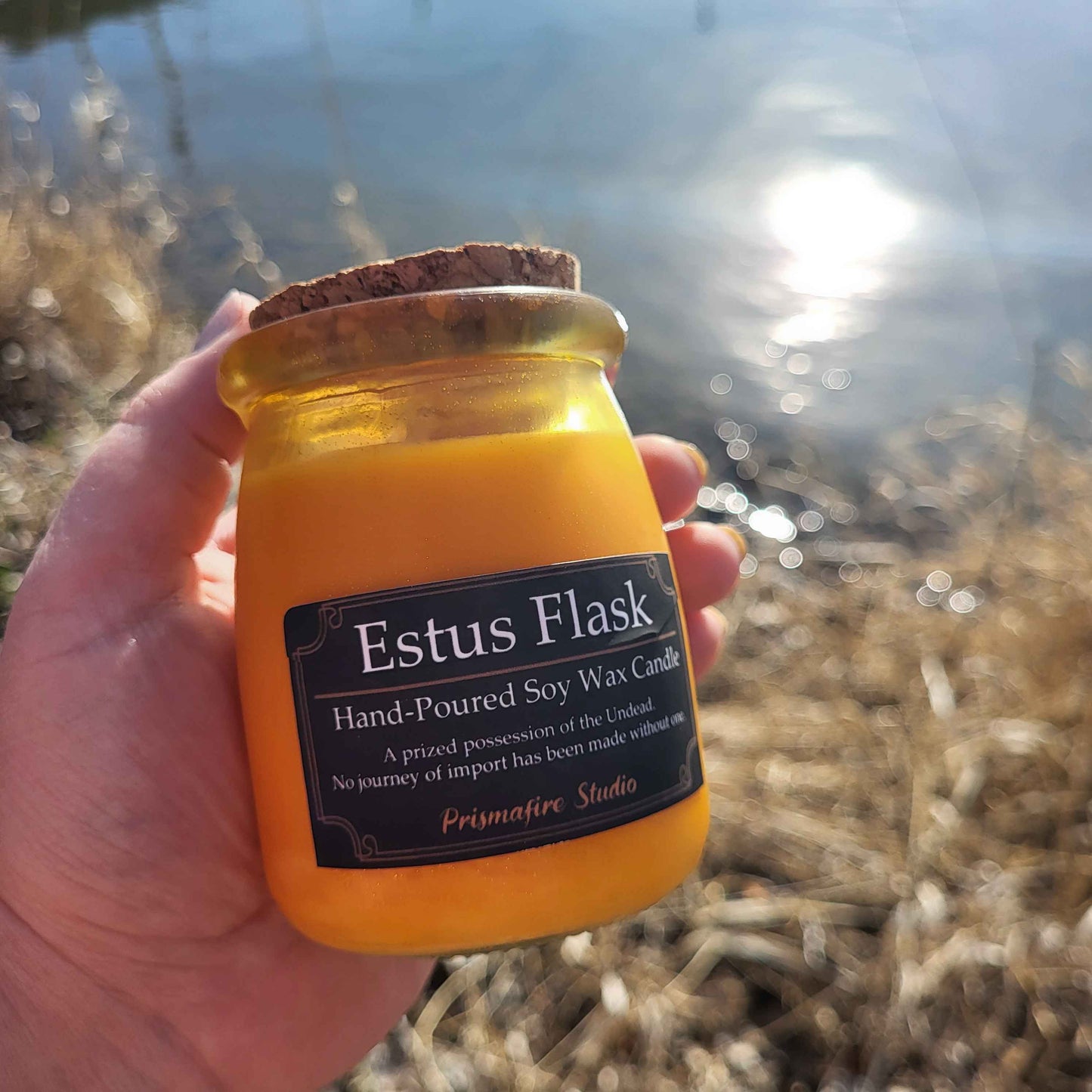 Dark Souls Estus Flask Handpoured Scented Soy Wax Candles