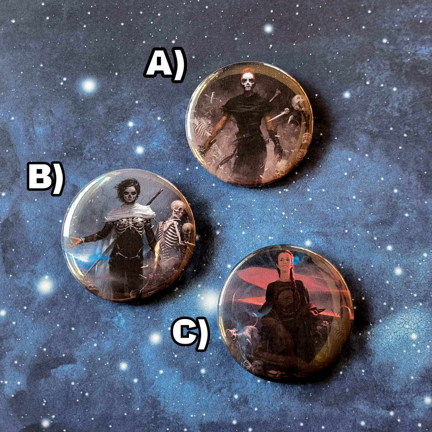 Locked Tomb Pinback Buttons