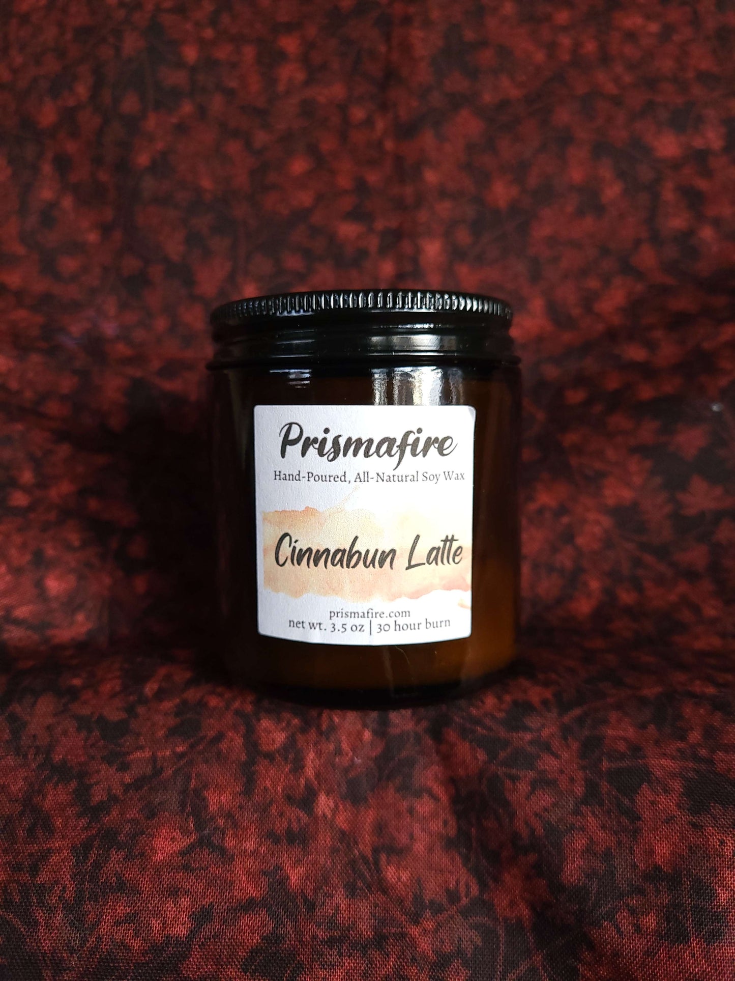Cinnabun Latte Hand-poured Scented Soy Wax Candle