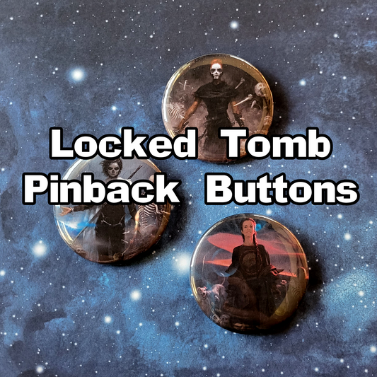 Locked Tomb Pinback Buttons
