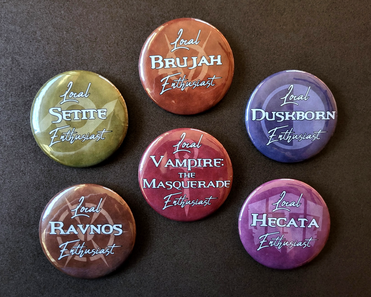 Brujah - Vampire the Masquerade Clans - Vampire The Masquerade - Pin