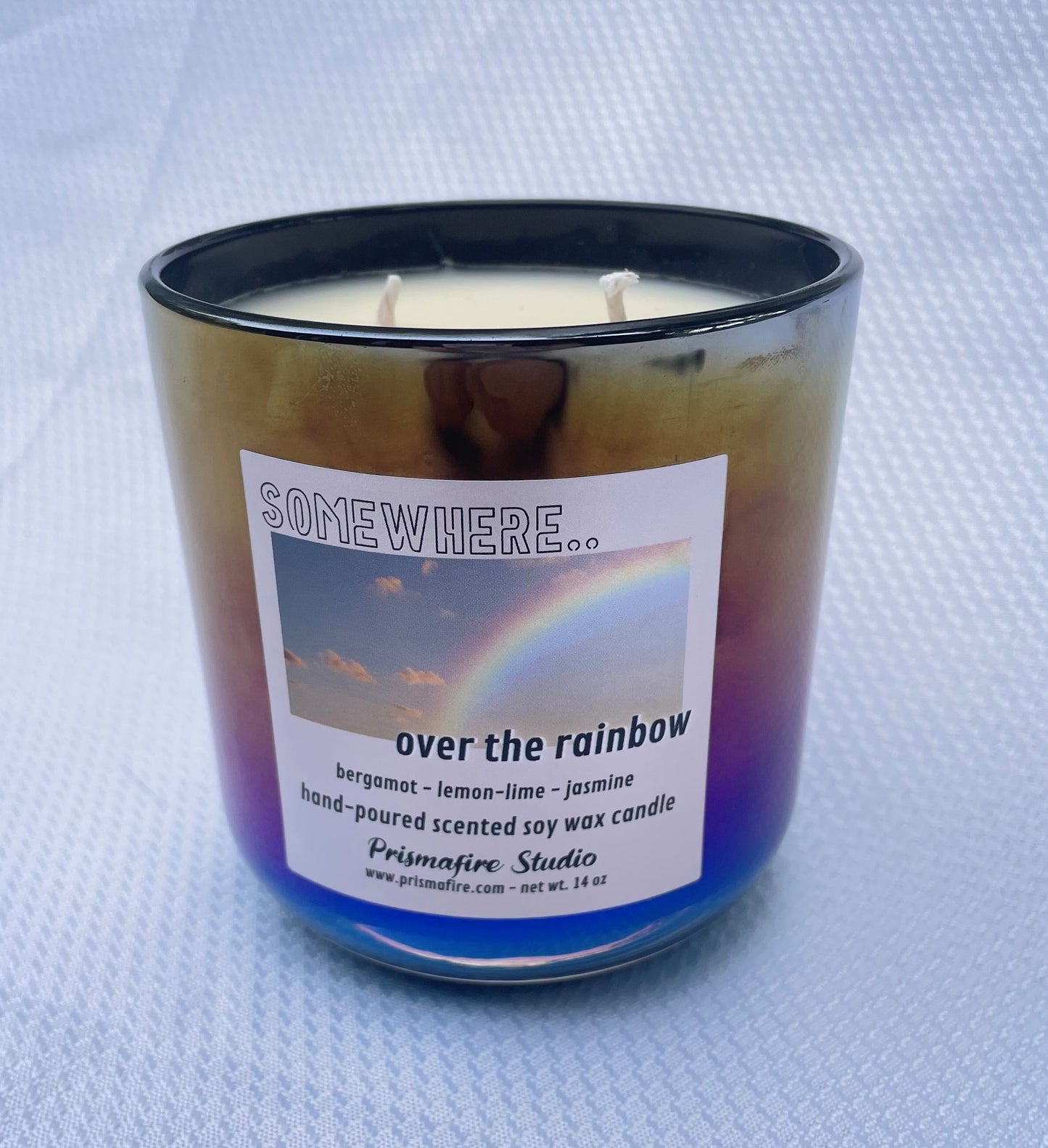 Somewhere Over the Rainbow 2-wick Soy Wax Candle
